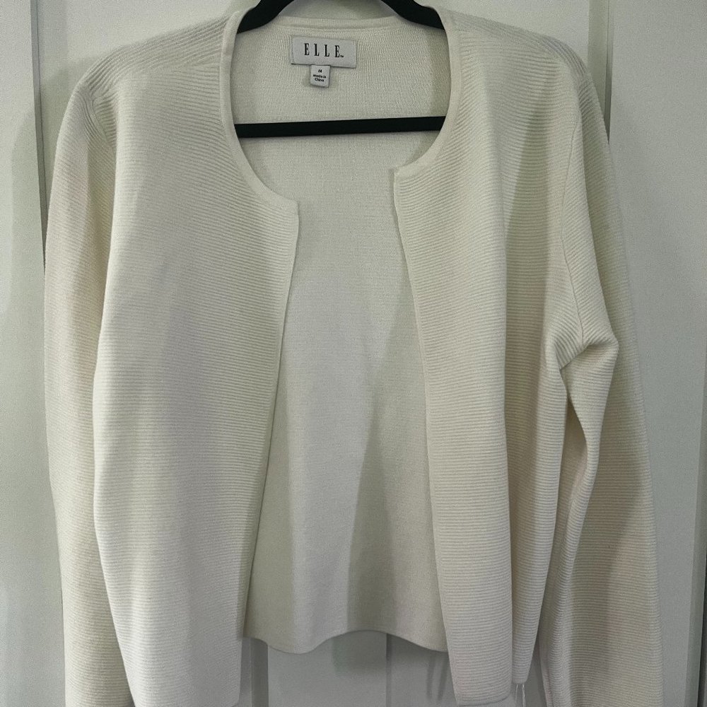 White Cardigan